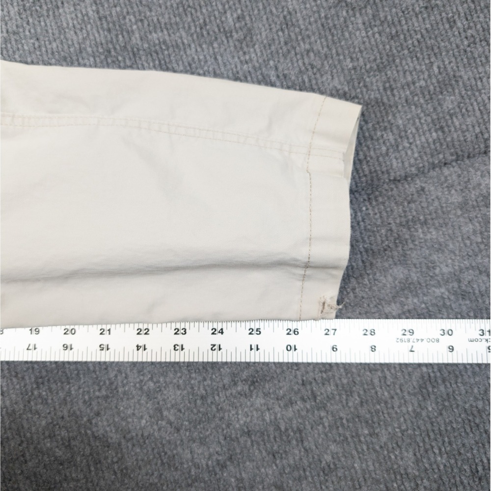 American Eagle Slim Lived-In Cargo Pants Mens 32x30 Tan Khaki Utility Trousers - Picture 10 of 15
